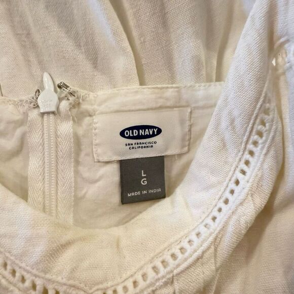 Old Navy white sundress large - Picture 5 of 5